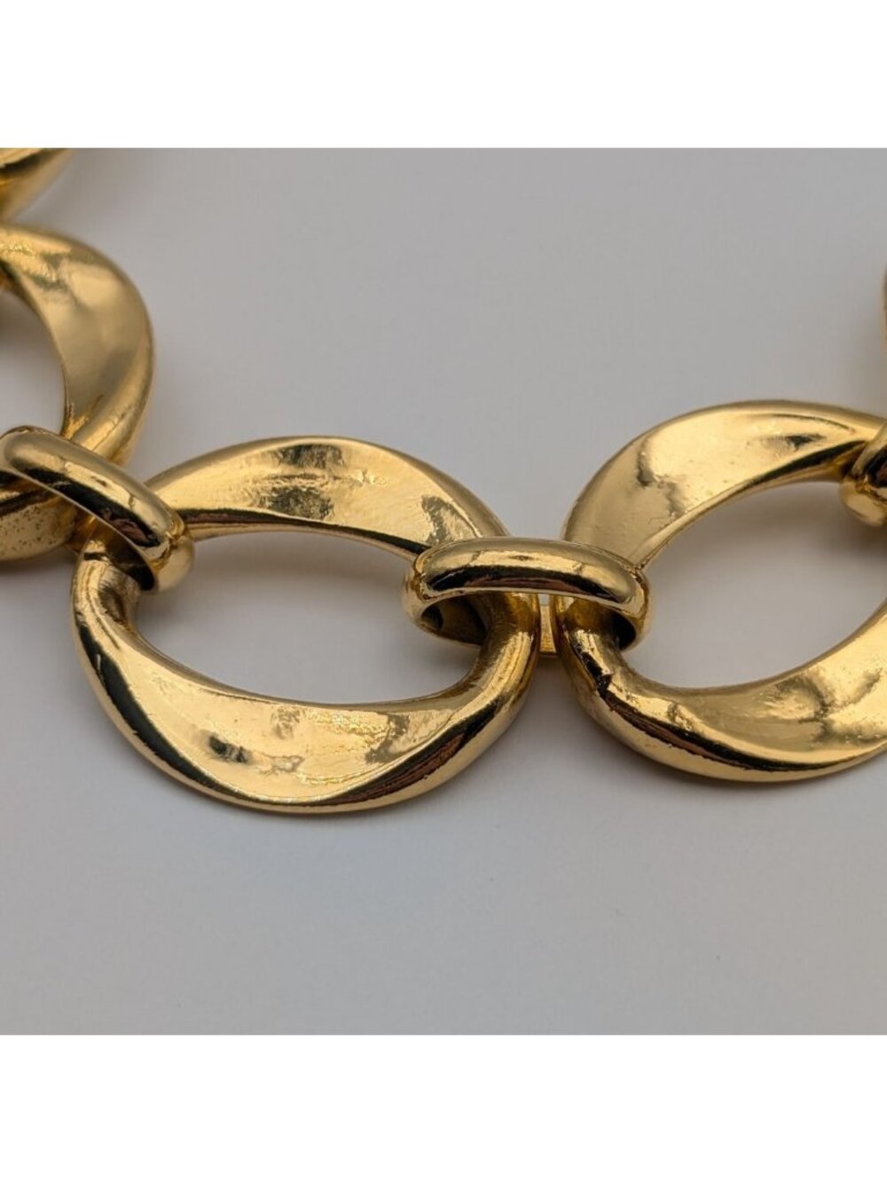 Chanel Gold Chain Choker Necklace Vintage - Picture 2 of 7